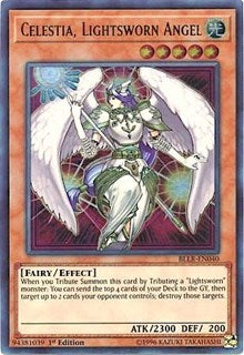 Celestia, Lightsworn Angel [BLLR-EN040] Ultra Rare | Black Swamp Games