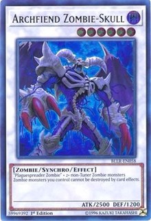 Archfiend Zombie-Skull [BLLR-EN058] Ultra Rare | Black Swamp Games