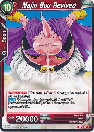 Majin Buu Revived [BT2-028] | Black Swamp Games