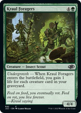 Kraul Foragers [Jumpstart 2022] | Black Swamp Games