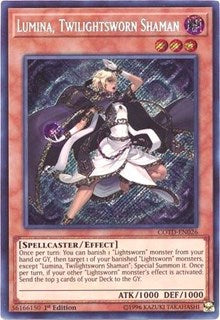 Lumina, Twilightsworn Shaman [COTD-EN026] Secret Rare | Black Swamp Games