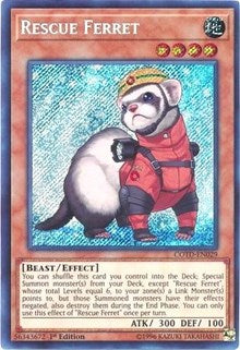 Rescue Ferret [COTD-EN029] Secret Rare | Black Swamp Games