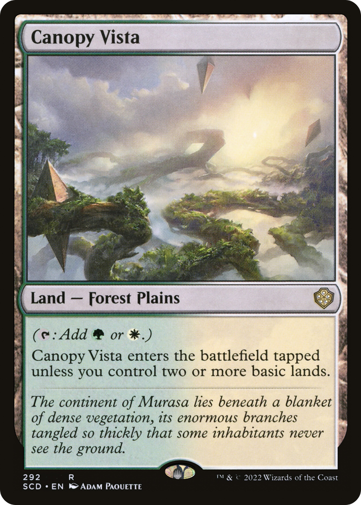 Canopy Vista [Starter Commander Decks] | Black Swamp Games