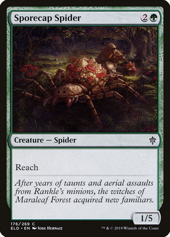 Sporecap Spider [Throne of Eldraine] | Black Swamp Games