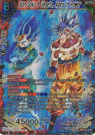 Son Goku & Vegeta, Apex of Power [BT9-136] | Black Swamp Games