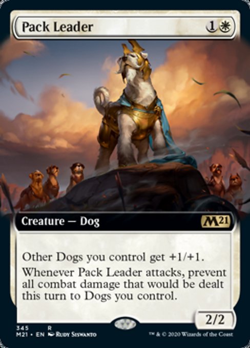 Pack Leader (Extended Art) [Core Set 2021] | Black Swamp Games