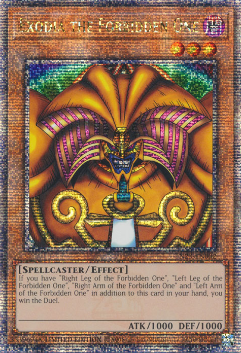 Exodia the Forbidden One [TN23-EN002] Quarter Century Secret Rare | Black Swamp Games