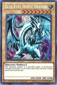 Blue-Eyes White Dragon [CT14-EN002] Secret Rare | Black Swamp Games