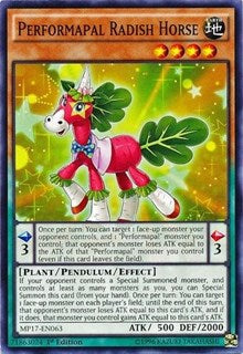 Performapal Radish Horse [MP17-EN063] Common | Black Swamp Games