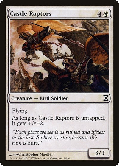 Castle Raptors [Time Spiral] | Black Swamp Games