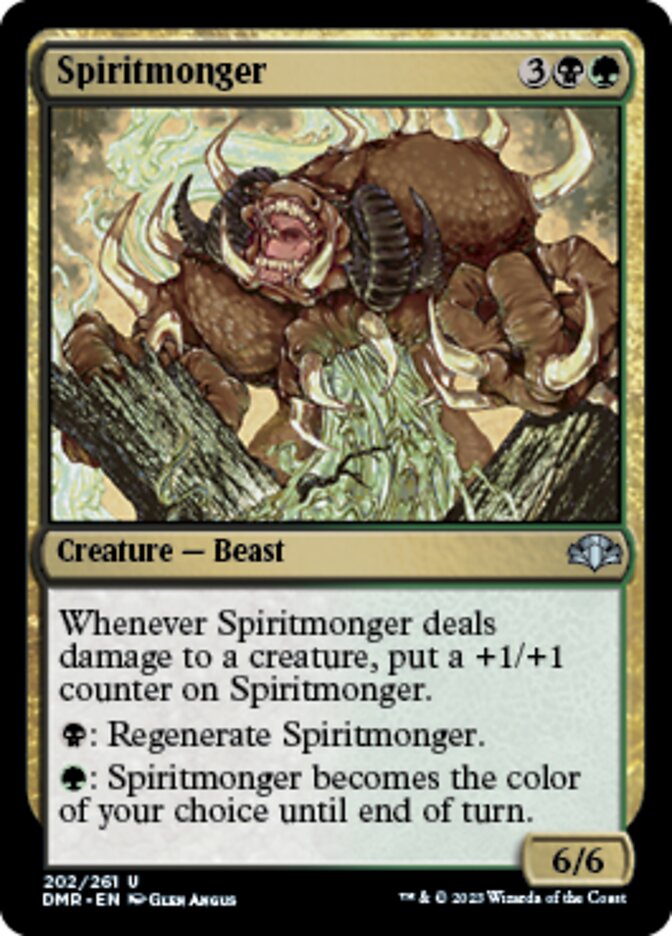 Spiritmonger [Dominaria Remastered] | Black Swamp Games