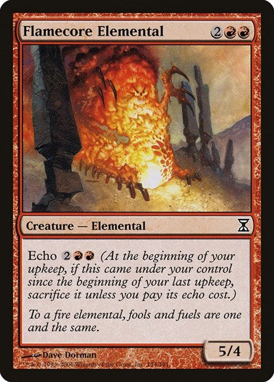 Flamecore Elemental [Time Spiral] | Black Swamp Games