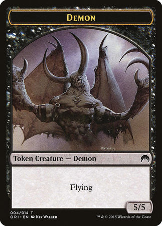 Demon Token [Magic Origins Tokens] | Black Swamp Games