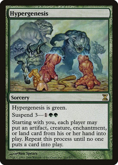 Hypergenesis [Time Spiral] | Black Swamp Games