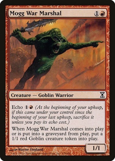 Mogg War Marshal [Time Spiral] | Black Swamp Games
