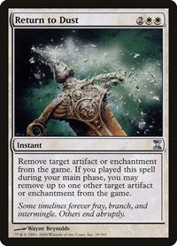 Return to Dust [Time Spiral] | Black Swamp Games