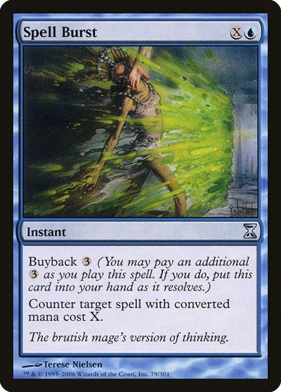 Spell Burst [Time Spiral] | Black Swamp Games