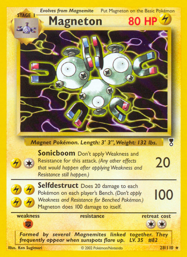 Magneton (28/110) [Legendary Collection] | Black Swamp Games