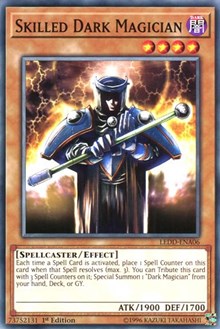 Skilled Dark Magician [LEDD-ENA06] Common | Black Swamp Games