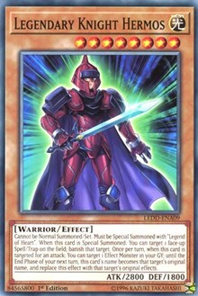 Legendary Knight Hermos [LEDD-ENA09] Common | Black Swamp Games