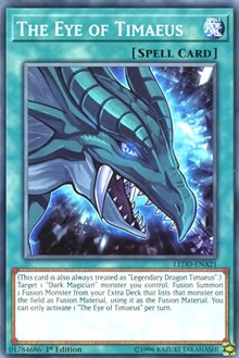 The Eye of Timaeus [LEDD-ENA21] Common | Black Swamp Games