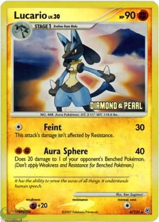 Lucario (6/130) [Burger King Promos: 2008 Collection] | Black Swamp Games