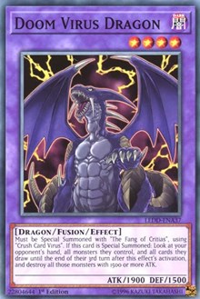 Doom Virus Dragon [LEDD-ENA37] Common | Black Swamp Games