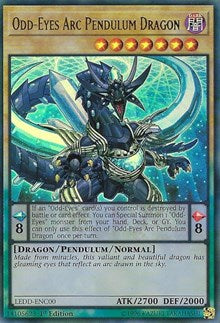 Odd-Eyes Arc Pendulum Dragon [LEDD-ENC00] Ultra Rare | Black Swamp Games