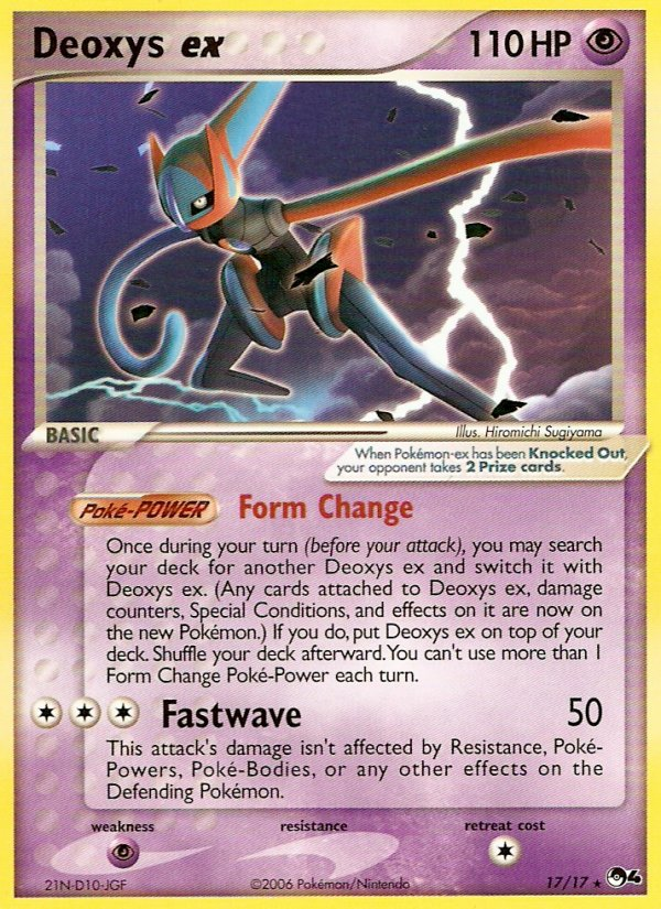 Deoxys ex (17/17) [POP Series 4] | Black Swamp Games