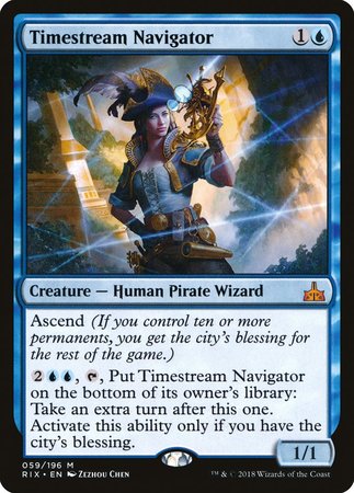 Timestream Navigator [Rivals of Ixalan] | Black Swamp Games