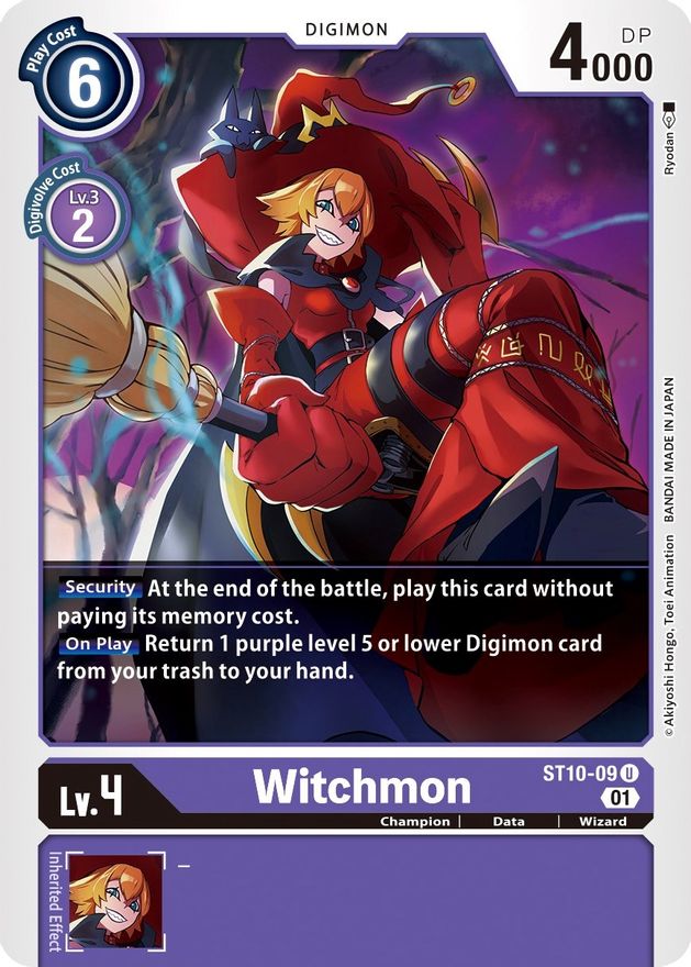 Witchmon [ST10-09] [Starter Deck: Parallel World Tactician] | Black Swamp Games