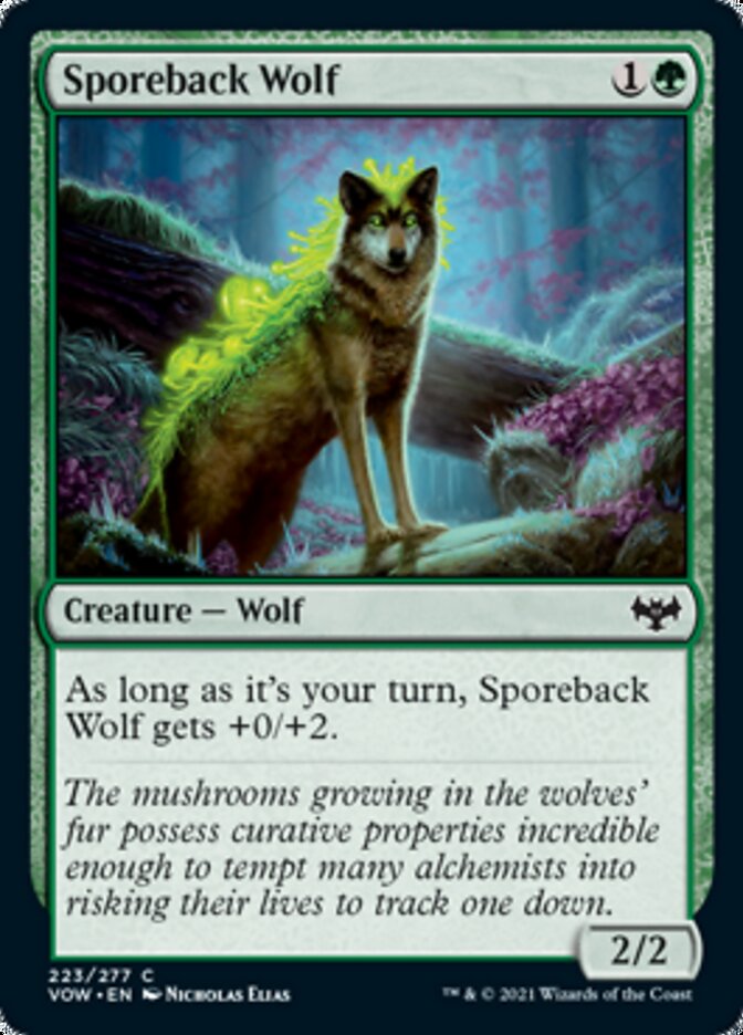 Sporeback Wolf [Innistrad: Crimson Vow] | Black Swamp Games