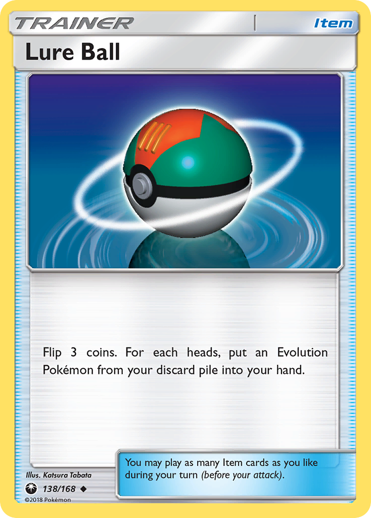 Lure Ball (138/168) [Sun & Moon: Celestial Storm] | Black Swamp Games