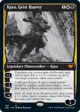 Kaya, Geist Hunter [Innistrad: Double Feature] | Black Swamp Games