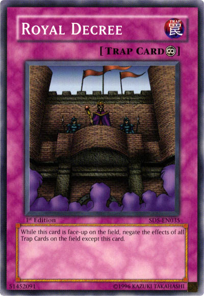 Royal Decree [SD5-EN035] Common | Black Swamp Games