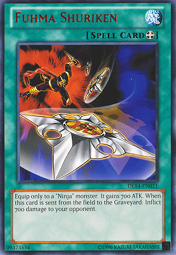 Fuhma Shuriken (Red) [DL14-EN011] Rare | Black Swamp Games