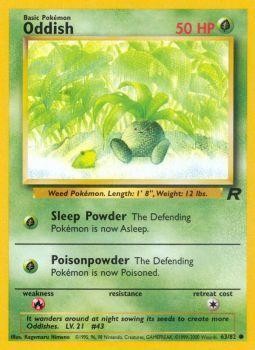 Oddish (63/82) [Team Rocket Unlimited] | Black Swamp Games