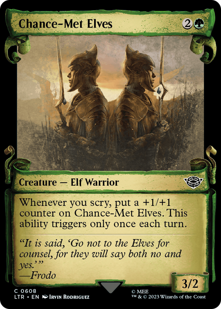 Chance-Met Elves [The Lord of the Rings: Tales of Middle-Earth Showcase Scrolls] | Black Swamp Games