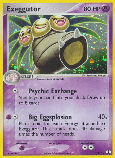 Exeggutor (5/112) [EX: FireRed & LeafGreen] | Black Swamp Games