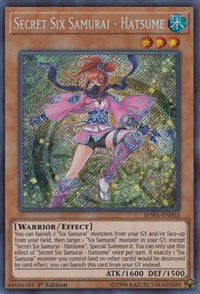 Secret Six Samurai - Hatsume [SPWA-EN003] Secret Rare | Black Swamp Games