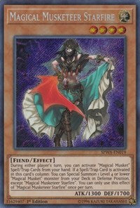 Magical Musketeer Starfire [SPWA-EN019] Secret Rare | Black Swamp Games