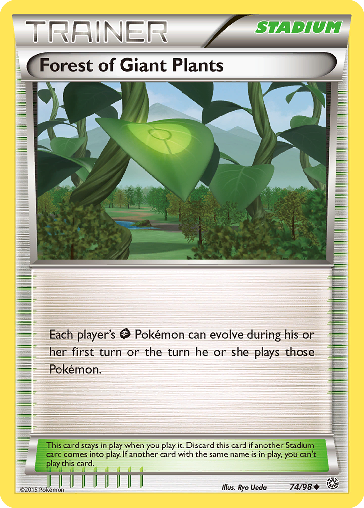 Forest of Giant Plants (74/98) [XY: Ancient Origins] | Black Swamp Games