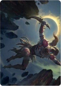 Nighthawk Scavenger Art Card [Zendikar Rising Art Series] | Black Swamp Games