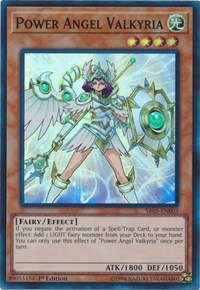 Power Angel Valkyria [SR05-EN003] Super Rare | Black Swamp Games