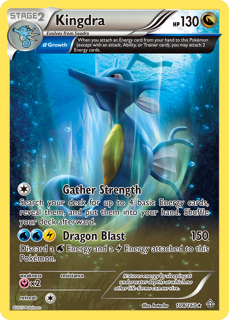 Kingdra (108/160) [XY: Primal Clash] | Black Swamp Games