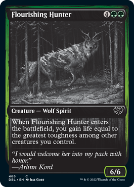 Flourishing Hunter [Innistrad: Double Feature] | Black Swamp Games