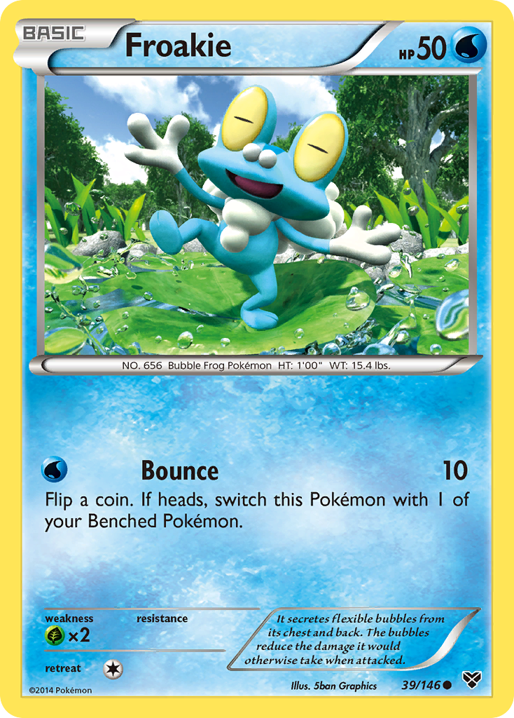 Froakie (39/146) [XY: Base Set] | Black Swamp Games