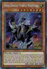 Mekk-Knight Purple Nightfall [EXFO-EN020] Secret Rare | Black Swamp Games