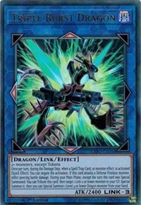 Triple Burst Dragon [EXFO-EN044] Ultra Rare | Black Swamp Games