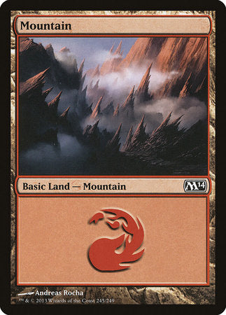 Mountain (245) [Magic 2014] | Black Swamp Games